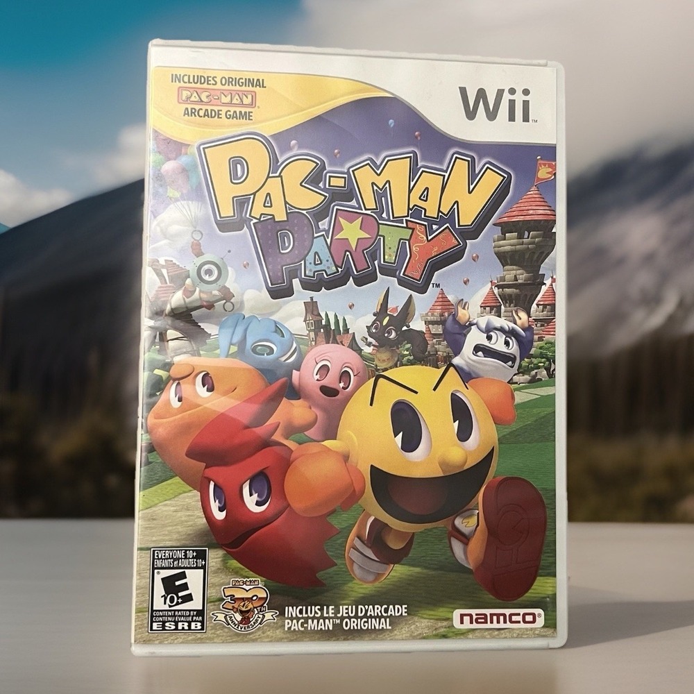 Pac-Man Party (Nintendo Wii, 2010) All Paperwork‎